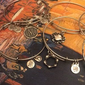 Alex and Ani bracelets (6)